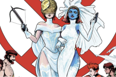 „Mystique“ ir „Destiny“ vestuvės // Nuotr. Marvel