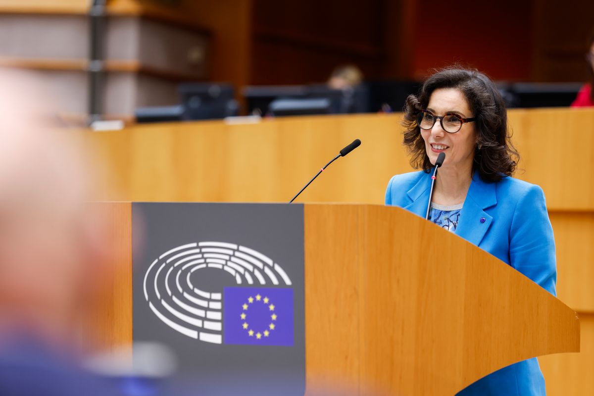 Hadja Lahbib // Nuotr. Philippe BUISSIN / Europos Sąjunga