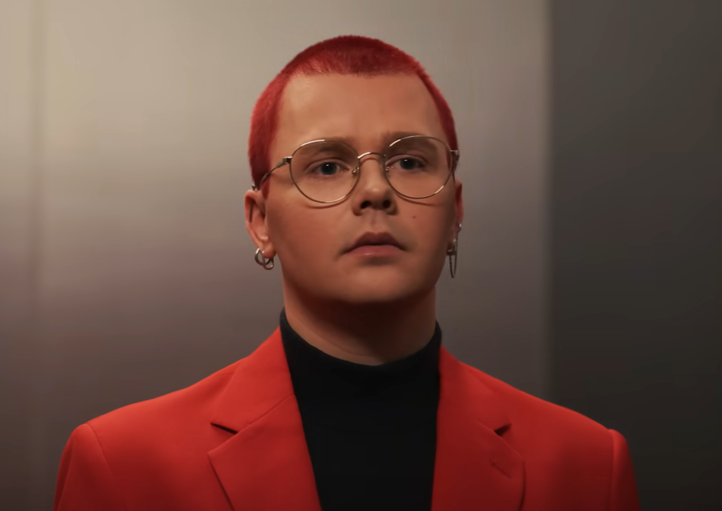 m