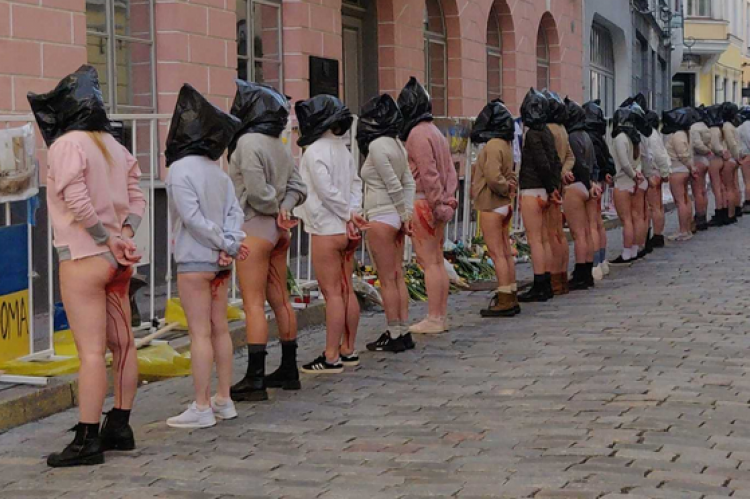 Protesto Taline nuotrauka iš @petrikajander