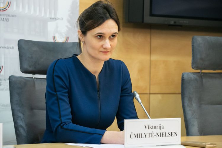 Viktorija Čmilytė-Nielsen //  Seimo kanceliarijos archyvo nuotr.