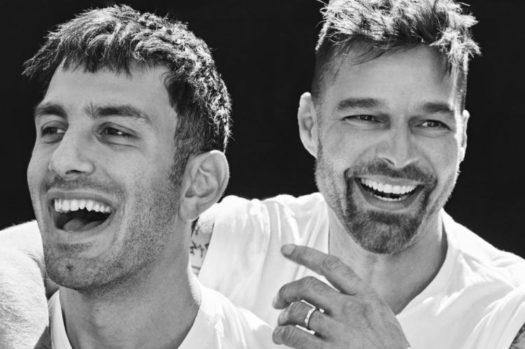 Ricky Martin ir Jwan Yosef  // Nuotr. iš ricky_martin Instagram paskyros