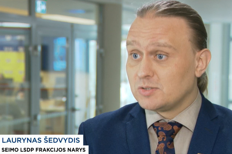 Laurynas Šedvydis // Stop kadras iš LRT "Savaitė"