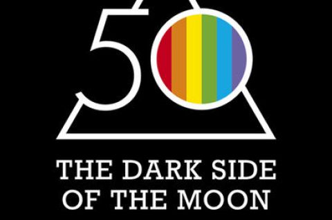 „The Dark Side of the Moon“ logotipas