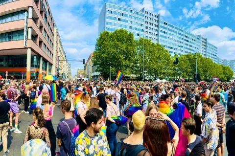 Berlyno Pride 2022 // Nuotr. iš @ArmandsOnzuls