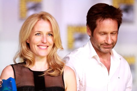 Gillian Anderson ir David Duchovny // Gage Skidmore / Wiki