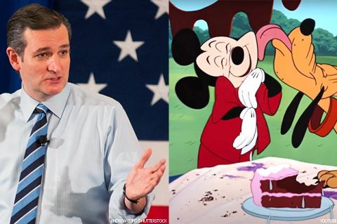 Ted Cruz ir Mikis su Plutu
