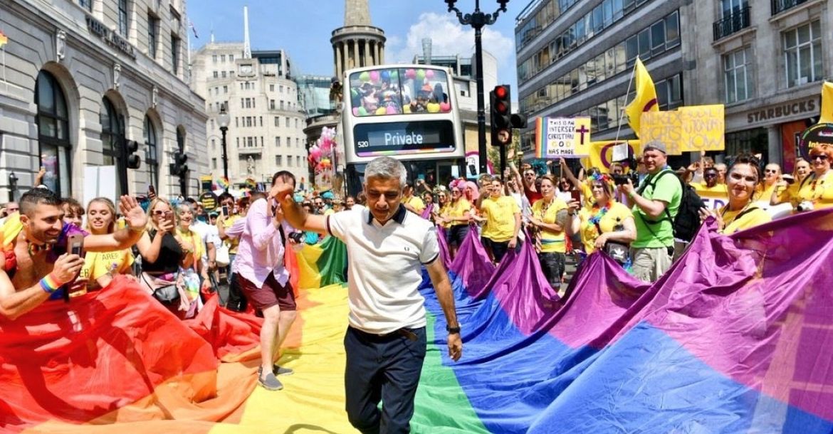 Pride in Londos 2022 // Nuotr. iš Sadiq Khan Facebook paskyros