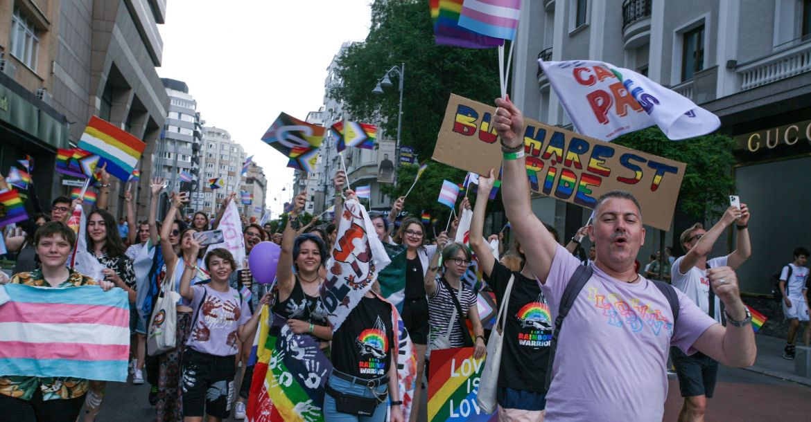 Bucharešto Pride 2022 // Nuotr. iš facebook Greenpeace Romania paskyros