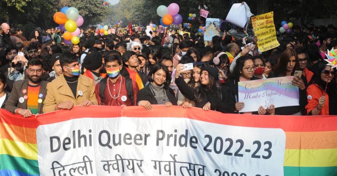 Delhi Pride // Nuotr. iš Delhi Times Facebook paskyros
