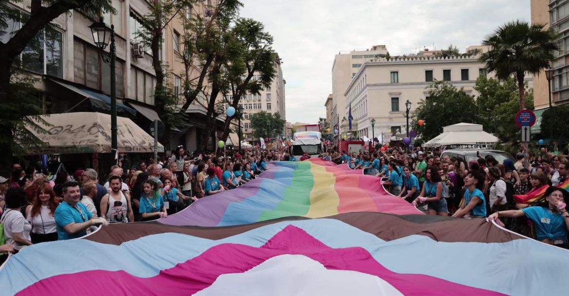 Atėnų Pride // Nuot. iš ROSA Facebook paskyros