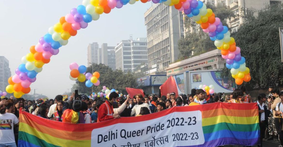 Delhi Pride // Nuotr. iš @LTneonsigns Twitter paskyros