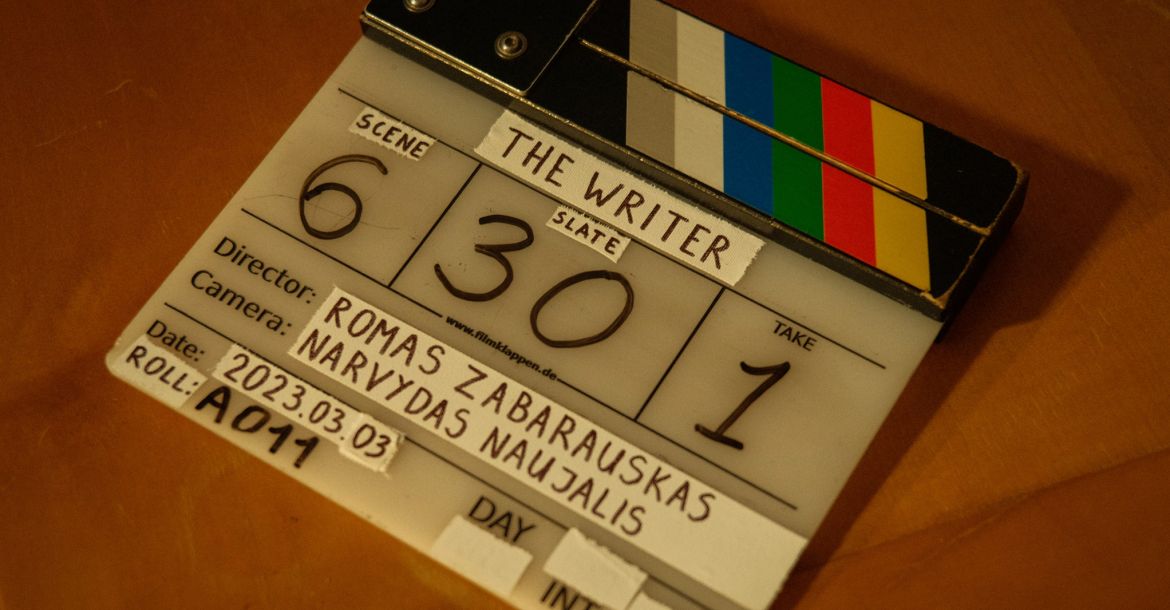 Filmo "Rašytojas" studijoje