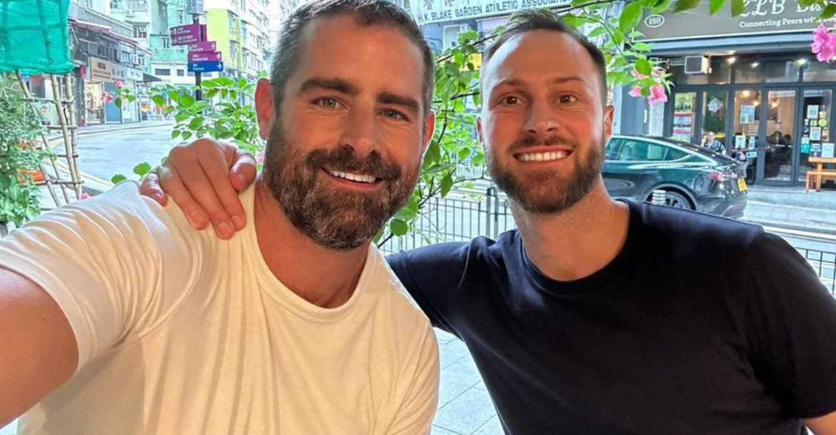 Nuotr. iš briansimspa Instagram paskyros