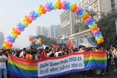 Delhi Pride // Nuotr. iš @LTneonsigns Twitter paskyros