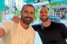 Nuotr. iš briansimspa Instagram paskyros